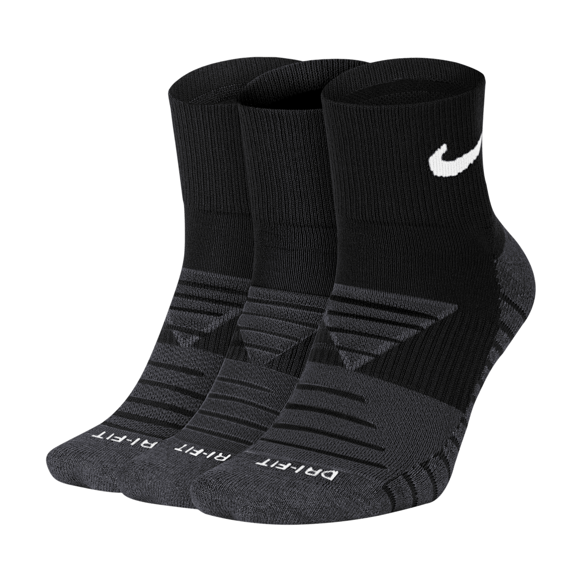 Nike Everyday Max Cushioned Nike Everyday Max Cushioned Calcetines de entrenamiento hasta el tobillo (3 pares)