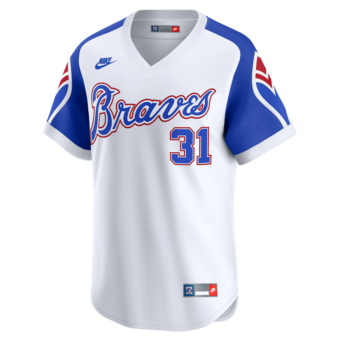 Greg Maddux Atlanta Braves Cooperstown Greg Maddux Atlanta Braves Cooperstown Men's Nike Dri-FIT ADV MLB Limited Jersey