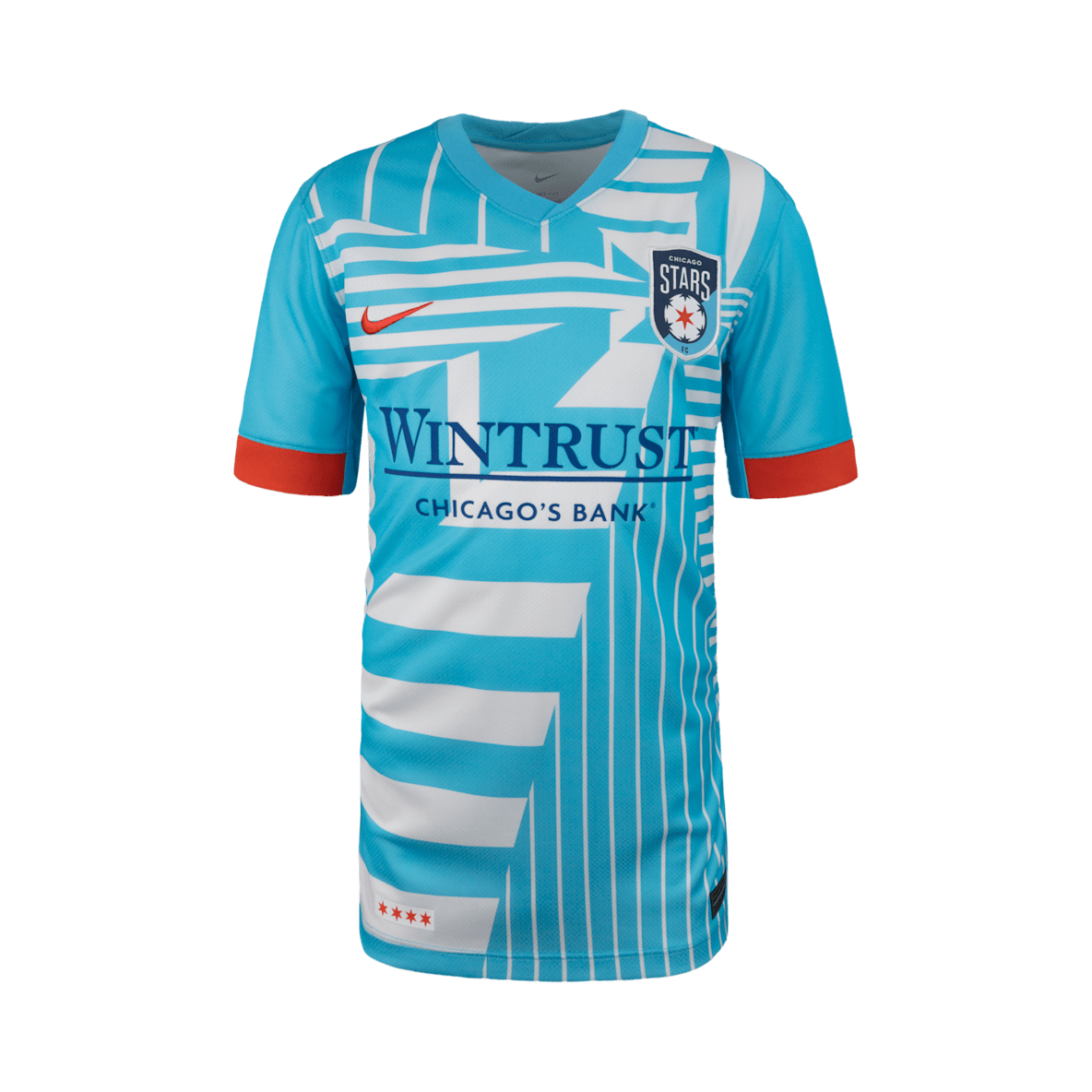 Chicago Stars FC 2025 Stadium Home Chicago Stars FC 2025 Stadium Home Big Kids' Nike Dri-FIT NWSL Replica Jersey