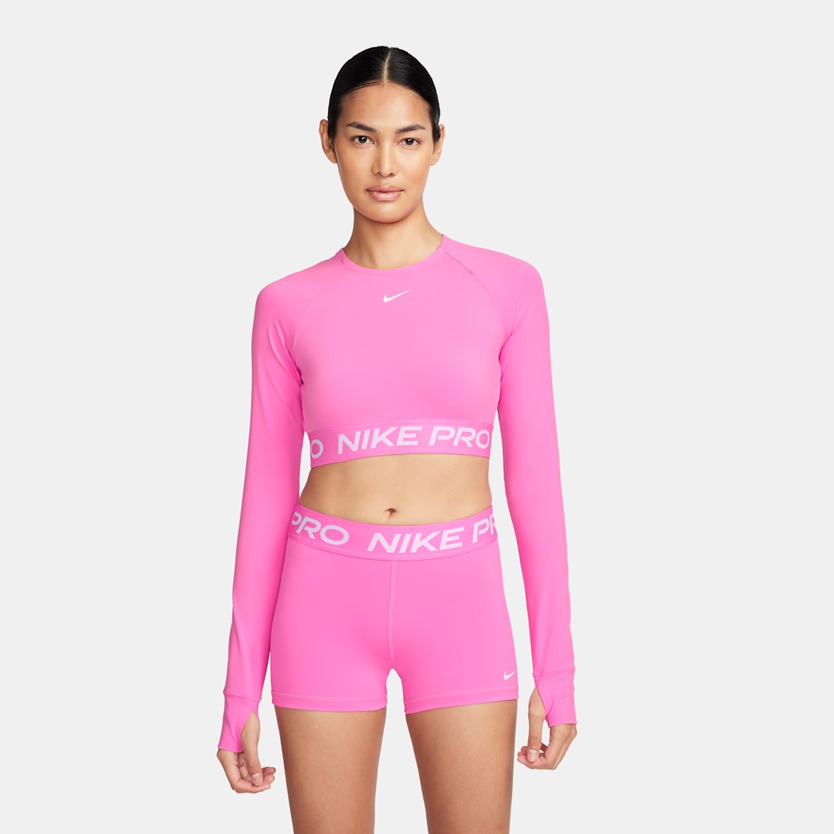 Nike Pro Nike Pro Women's Dri-FIT Cropped Long-Sleeve Top