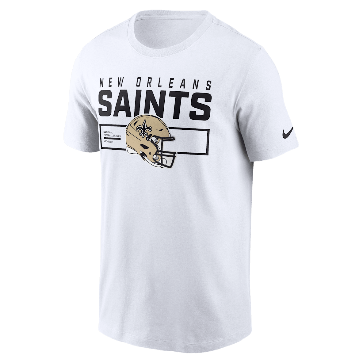 New Orleans Saints Helmet Essential New Orleans Saints Helmet Essential Men's Nike NFL T-Shirt