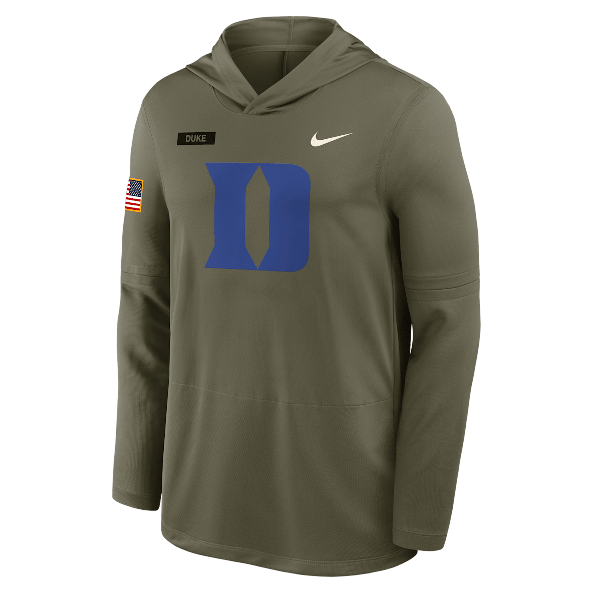 Duke 2025 Military Appreciation Duke 2025 Military Appreciation Men's Nike Dri-FIT College Long-Sleeve Hooded Top