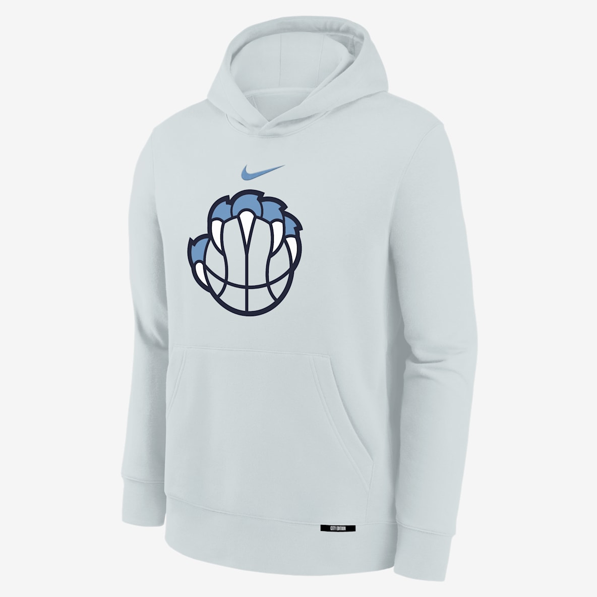 Memphis Grizzlies Club Fleece City Edition Sudadera con gorro de tejido Fleece para niños talla grande