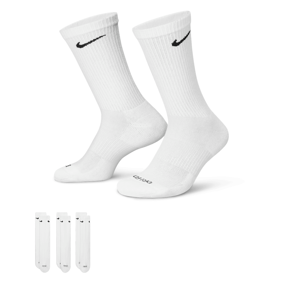 Nike Everyday Plus Cushioned Nike Everyday Plus Cushioned Training Crew Socks (3 Pairs)
