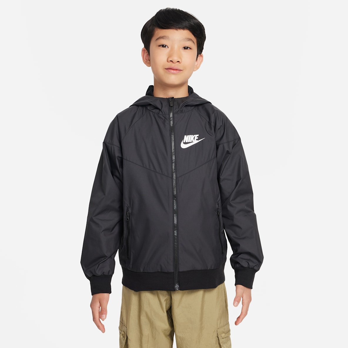 Nike Sportswear Windrunner Nike Sportswear Windrunner Older Kids' (Boys') Loose Hip-Length Hooded Jacket