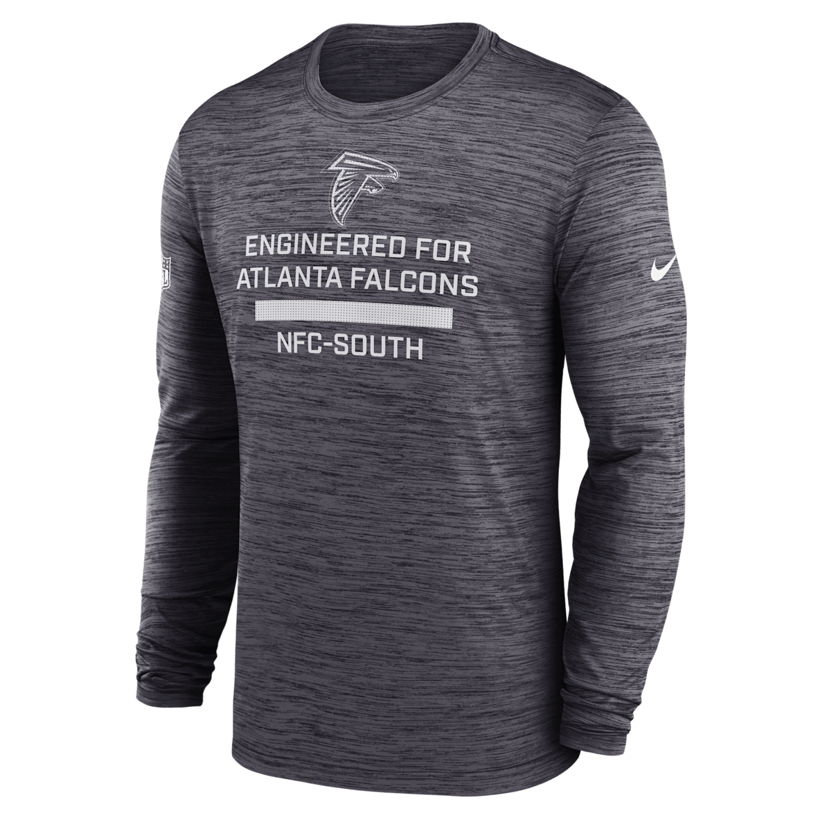 Atlanta Falcons Sideline Team Issue Velocity Atlanta Falcons Sideline Team Issue Velocity Men's Nike Dri-FIT NFL Long-Sleeve T-Shirt