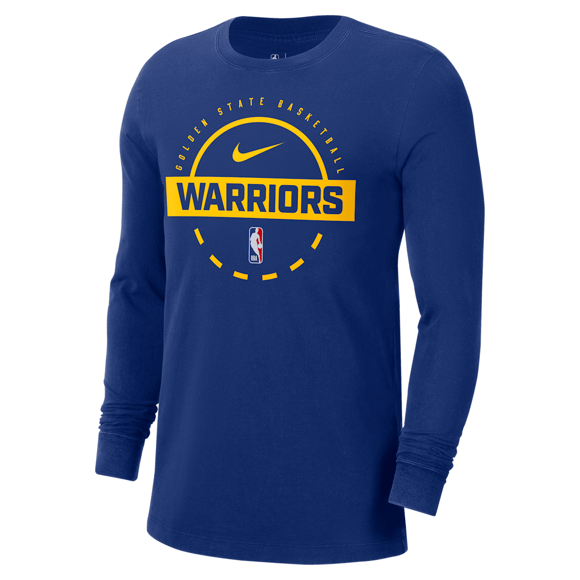 Golden State Warriors Men's Nike NBA Practice Long-Sleeve T-Shirt