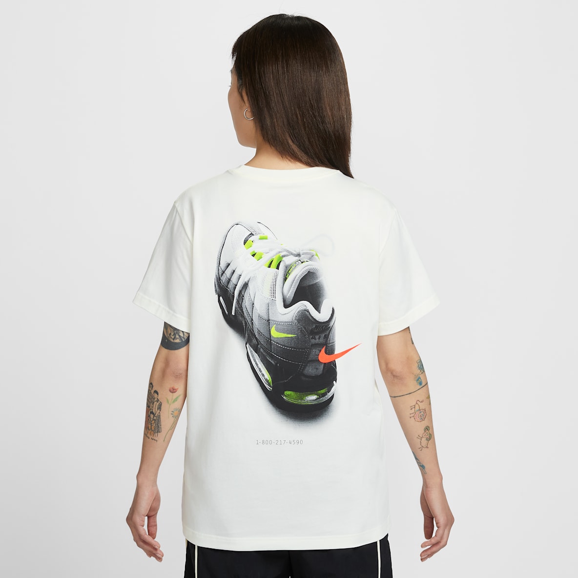 나이키 스포츠웨어 에어맥스 여성 오버사이즈 반팔 티셔츠