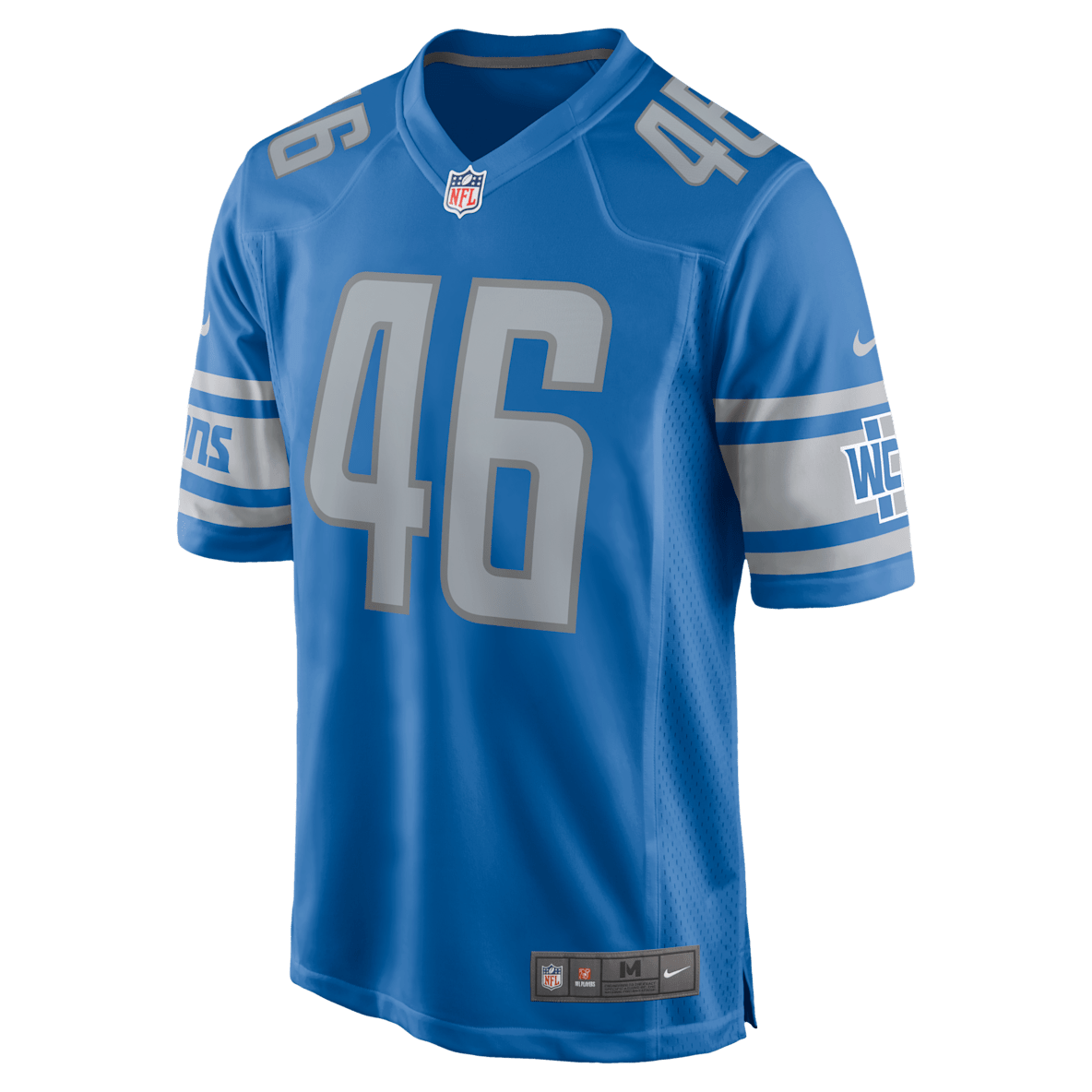 NFL Detroit Lions (Jack Campbell) NFL Detroit Lions (Jack Campbell) Men's Game Football Jersey