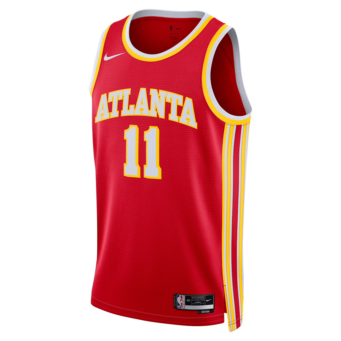 Atlanta Hawks Icon Edition Atlanta Hawks Icon Edition Maillot Nike Dri-FIT NBA Swingman pour homme