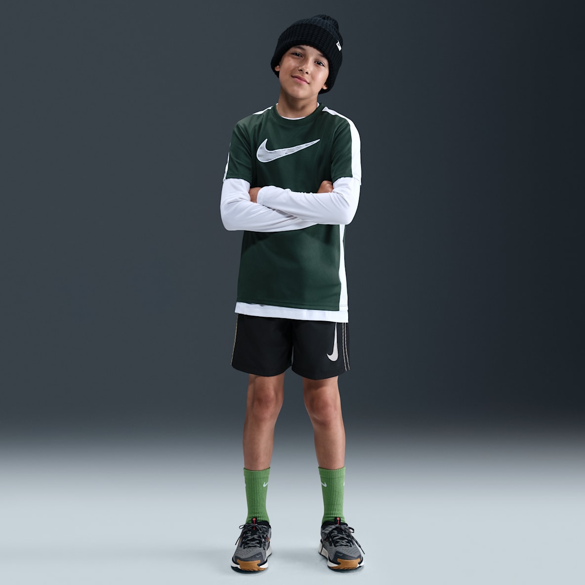Nike Multi Nike Multi Big Kids' (Boys') Dri-FIT Woven Shorts
