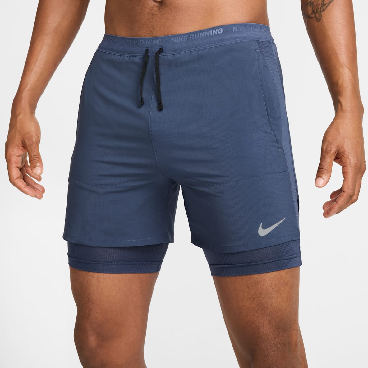 Nike Stride Nike Stride Dri-FIT-hybridløbeshorts til mænd (13 cm)