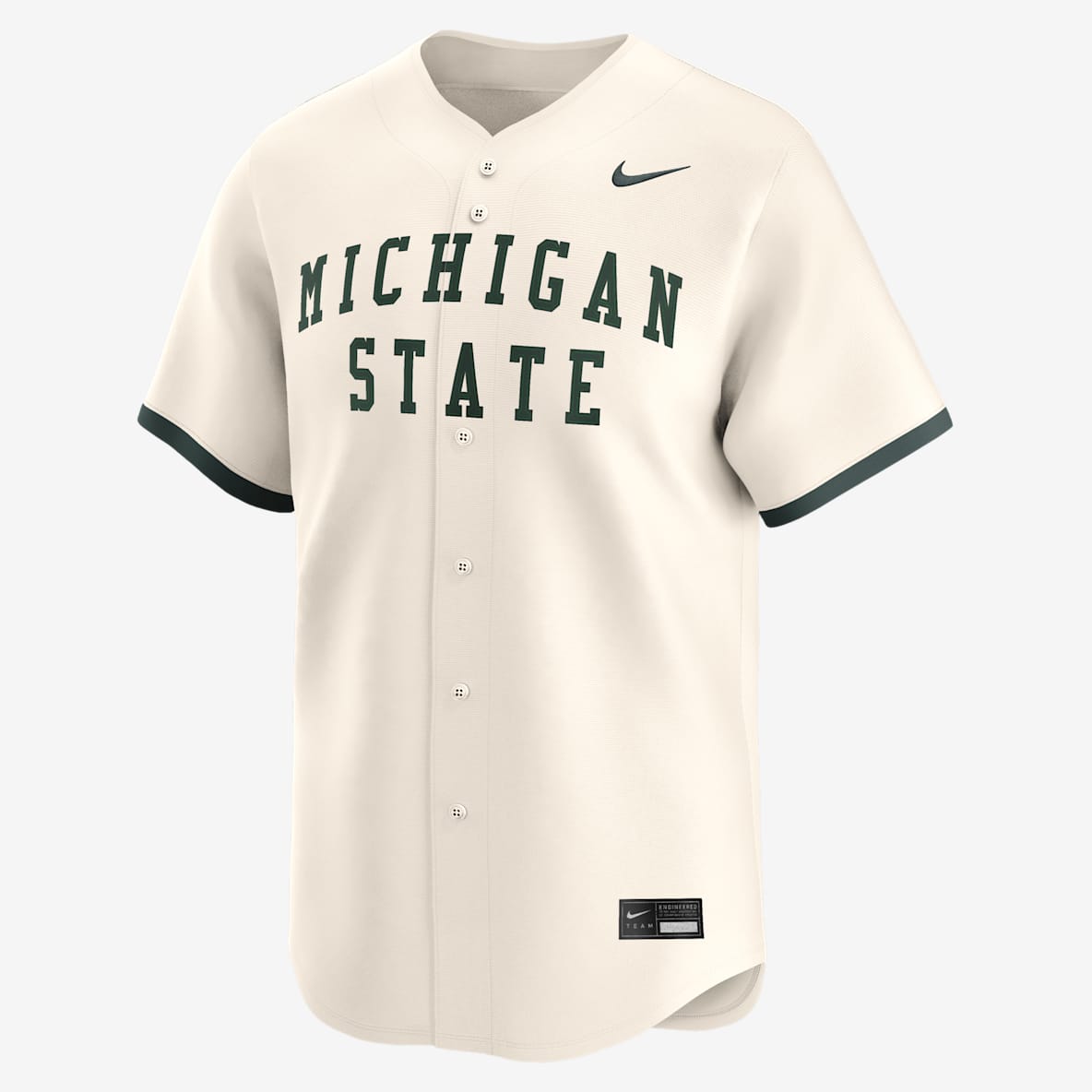 Michigan State Spartans Men's Nike College Limited Baseball Jersey