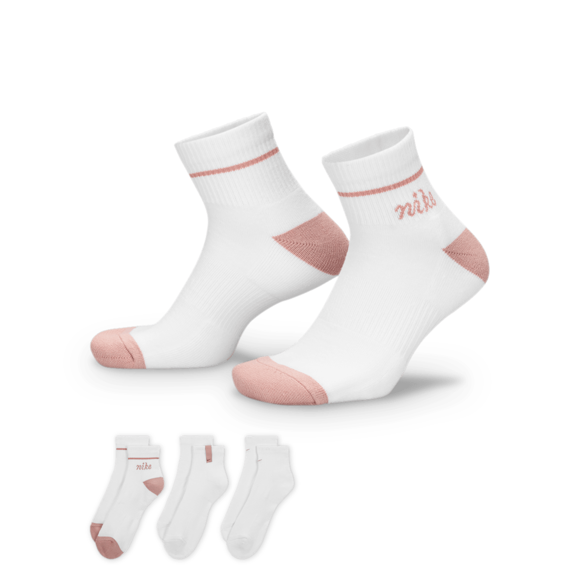 Nike Everyday Plus Nike Everyday Plus Mitjons curts amb amortiment (3 parells)