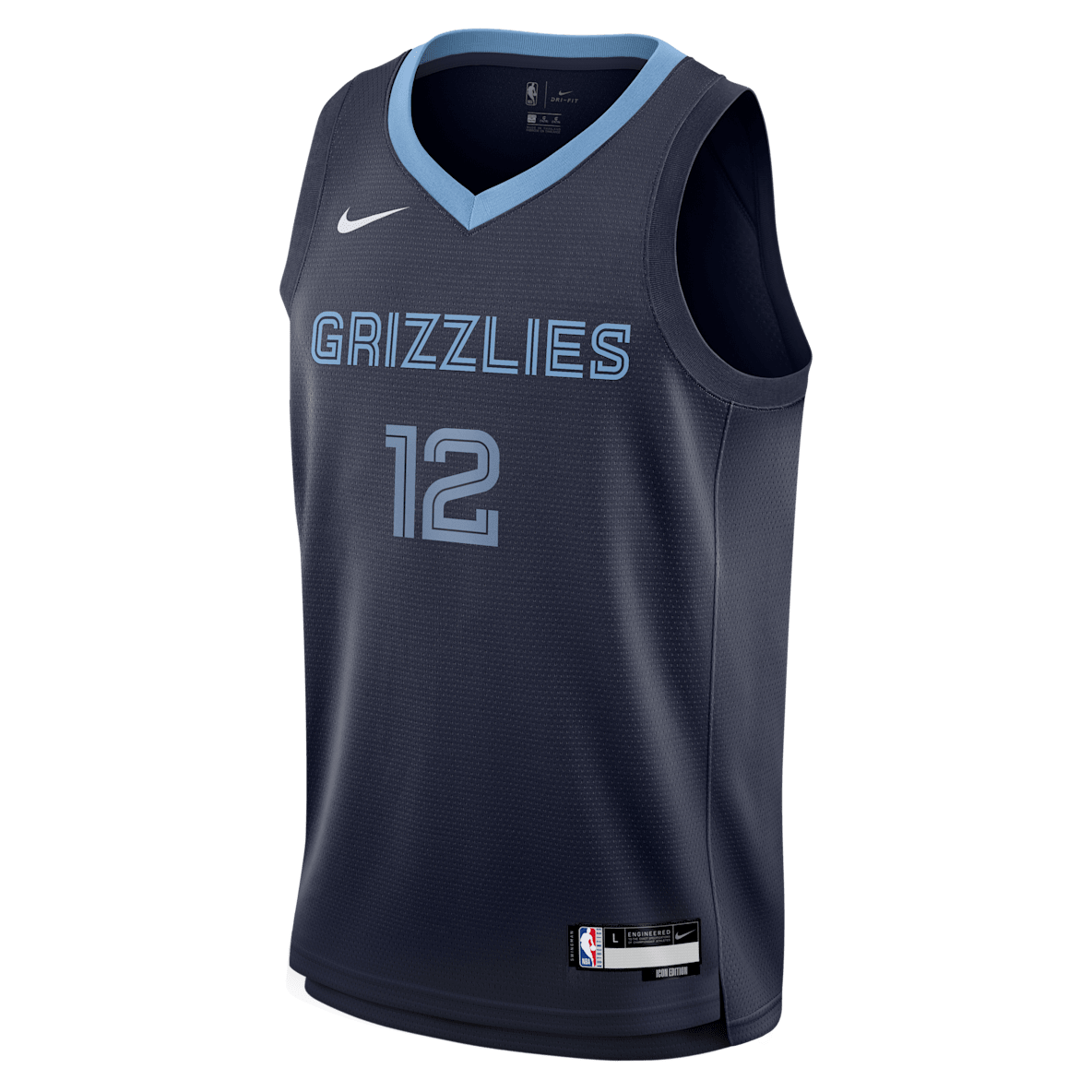 Ja Morant Memphis Grizzlies 2023/24 Icon Edition Ja Morant Memphis Grizzlies 2023/24 Icon Edition Big Kids' Nike NBA Swingman Jersey