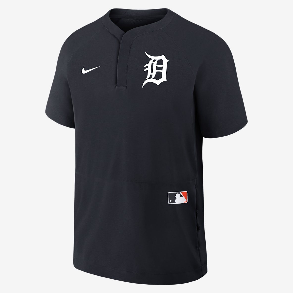Detroit Tigers Authentic Collection Detroit Tigers Authentic Collection Men's Nike MLB Short-Sleeve Windshirt