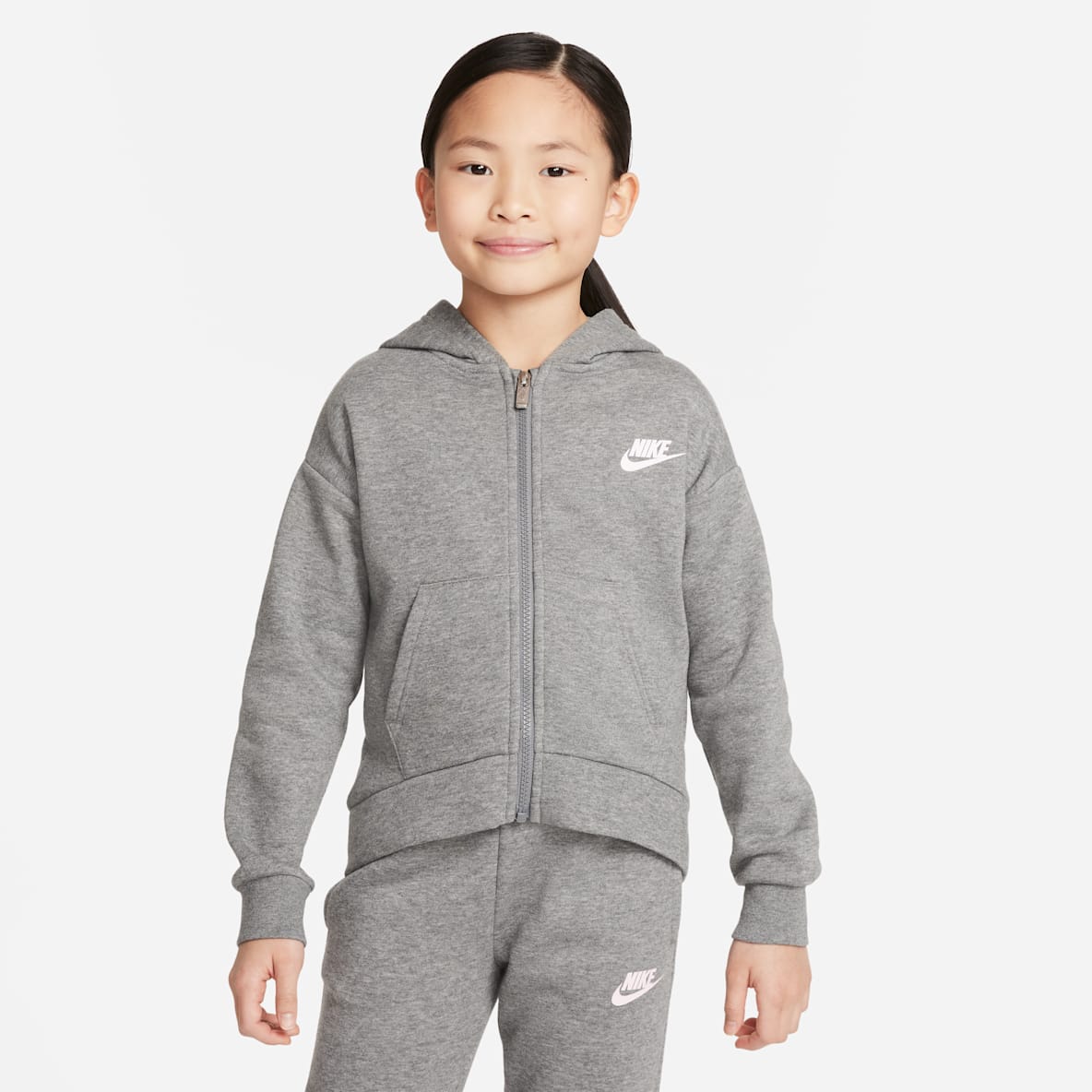 Nike Sportswear Club Fleece Nike Sportswear Club Fleece Little Kids' Full-Zip Hoodie