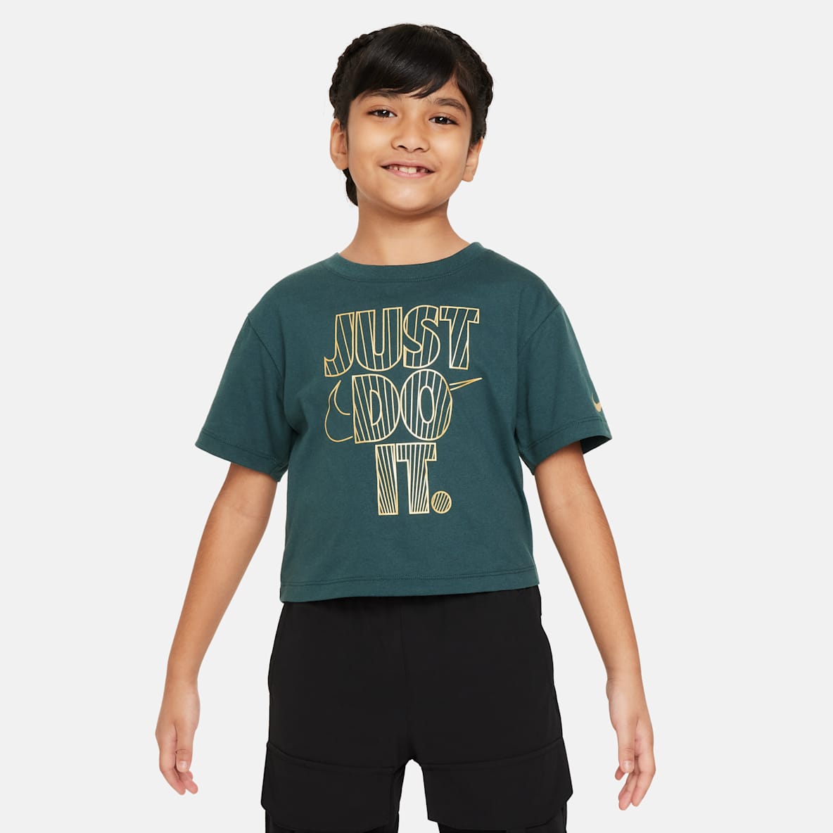 Nike Shine Boxy Tee Nike Shine Boxy Tee Playera para niños talla pequeña