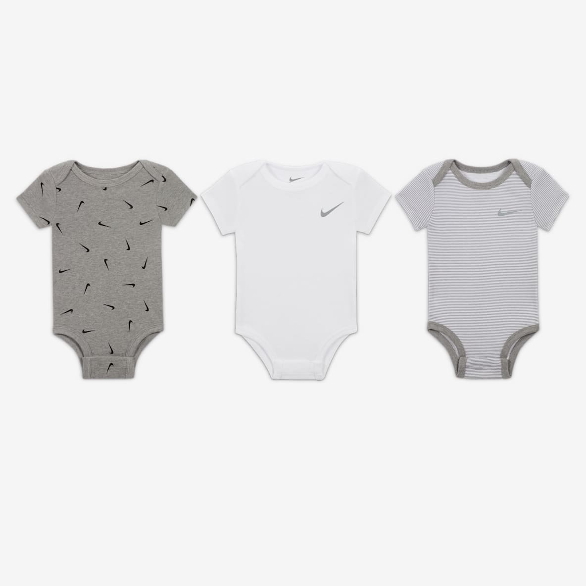 Nike E1D1 Nike E1D1 Baby (0–9M) Mix and Match Bodysuits (3-Pack)