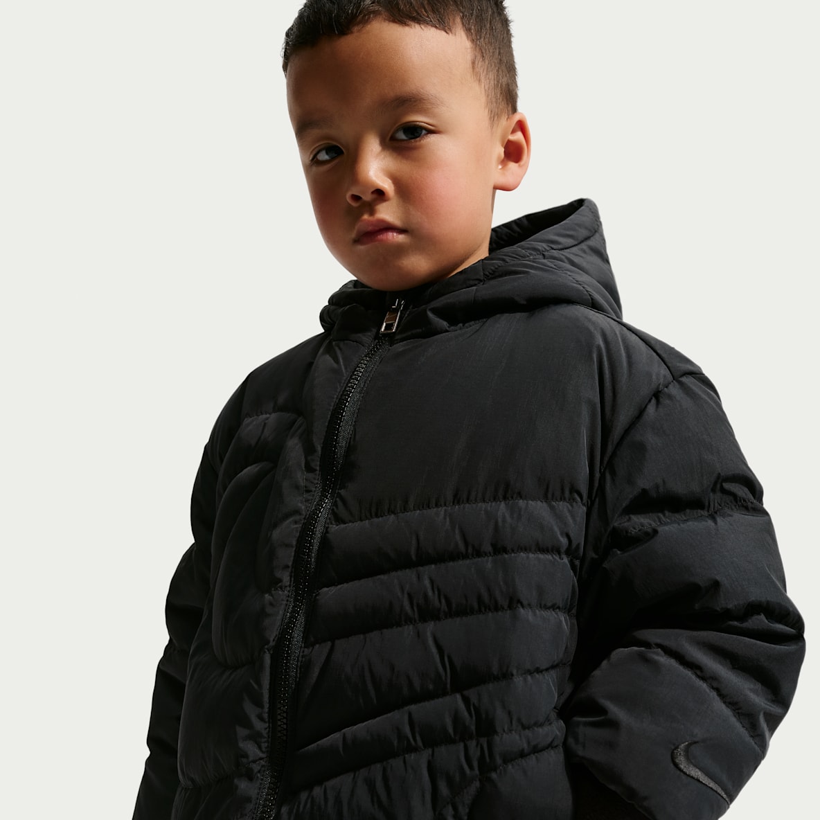 나이키 스포츠웨어 리틀키즈 스우시 퀼팅 신필 재킷