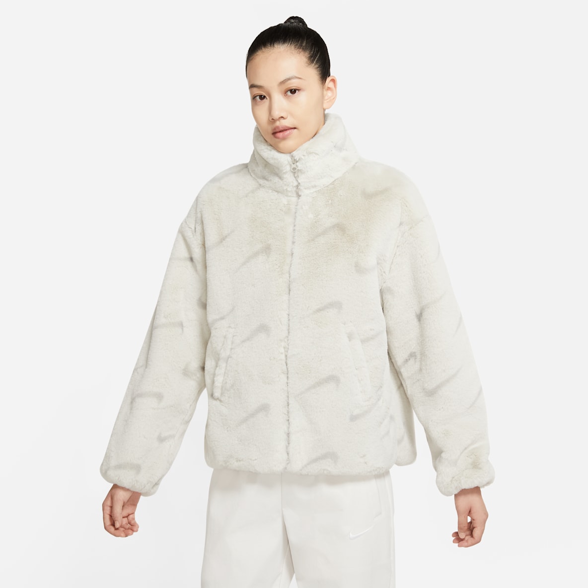Nike Sportswear Plush Women's Printed Faux Fur Jacket