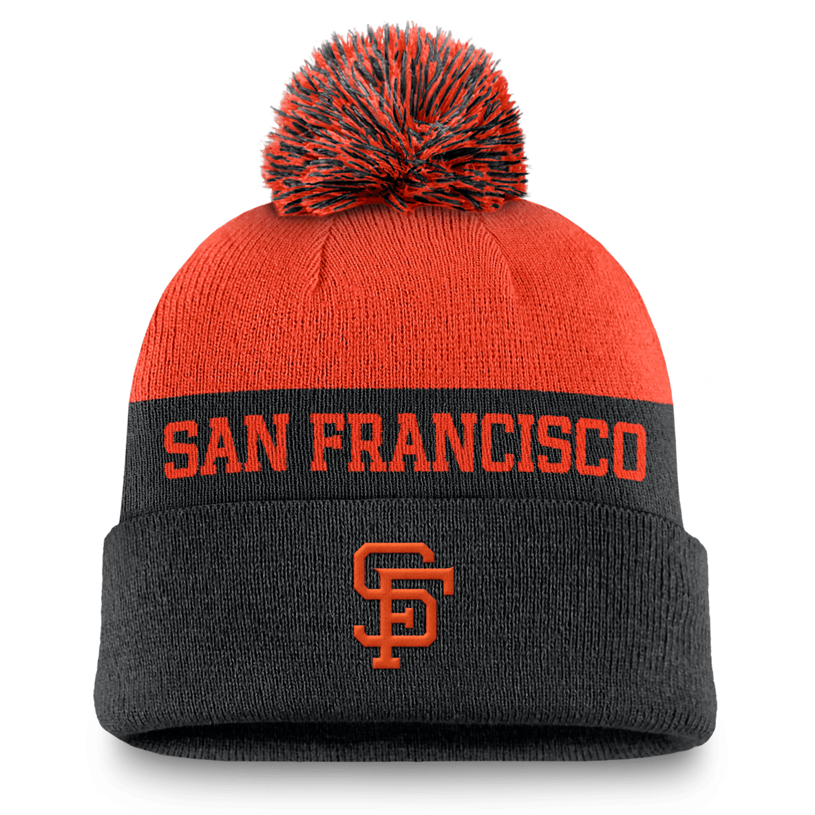 San Francisco Giants Rewind Peak Men's Nike MLB Cuffed Pom Beanie