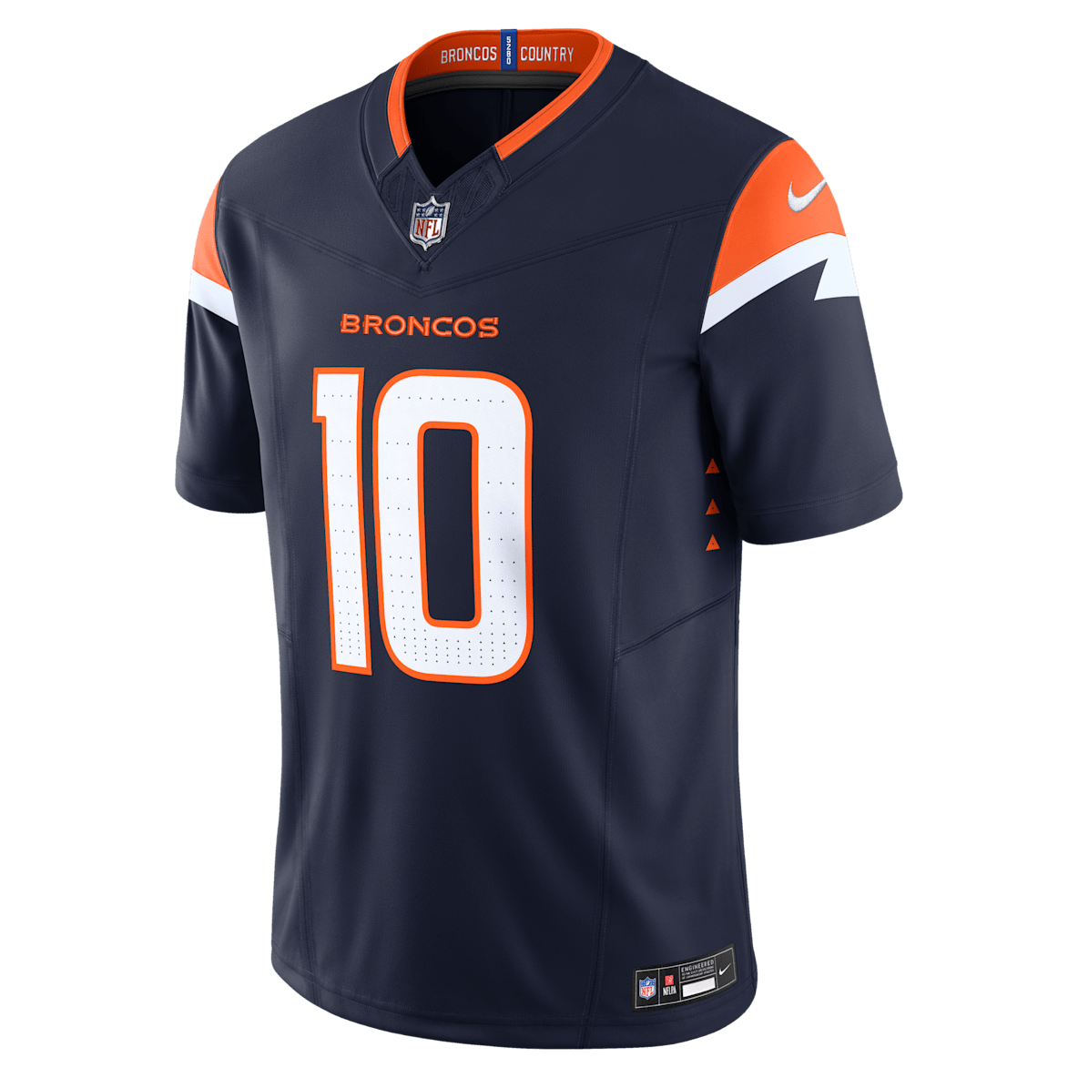 Bo Nix Denver Broncos Bo Nix Denver Broncos Men's Nike Dri-FIT NFL Limited Jersey