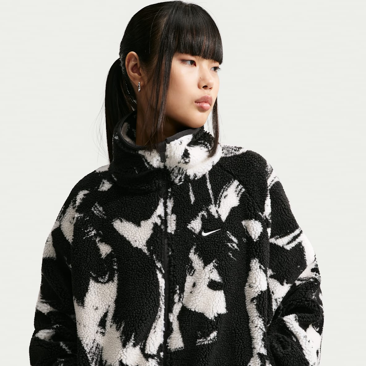 Nike Sportswear Nike Sportswear Damska bluza z puchatej dzianiny o kroju oversize