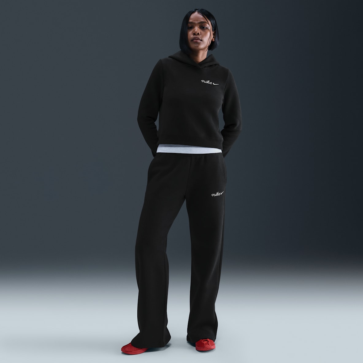Nike Sportswear Phoenix Fleece Nike Sportswear Phoenix Fleece Pantalones deportivos de pierna recta para mujer