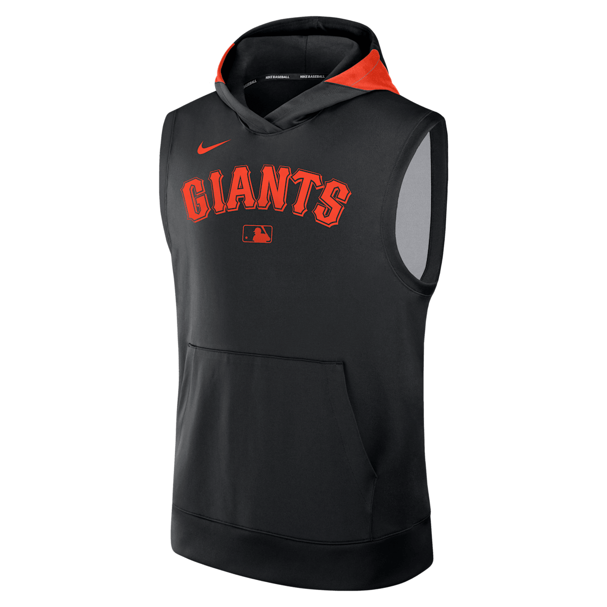 San Francisco Giants Authentic Collection San Francisco Giants Authentic Collection Sudadera con gorro sin cierre ni mangas Nike Dri-FIT de la MLB para hombre