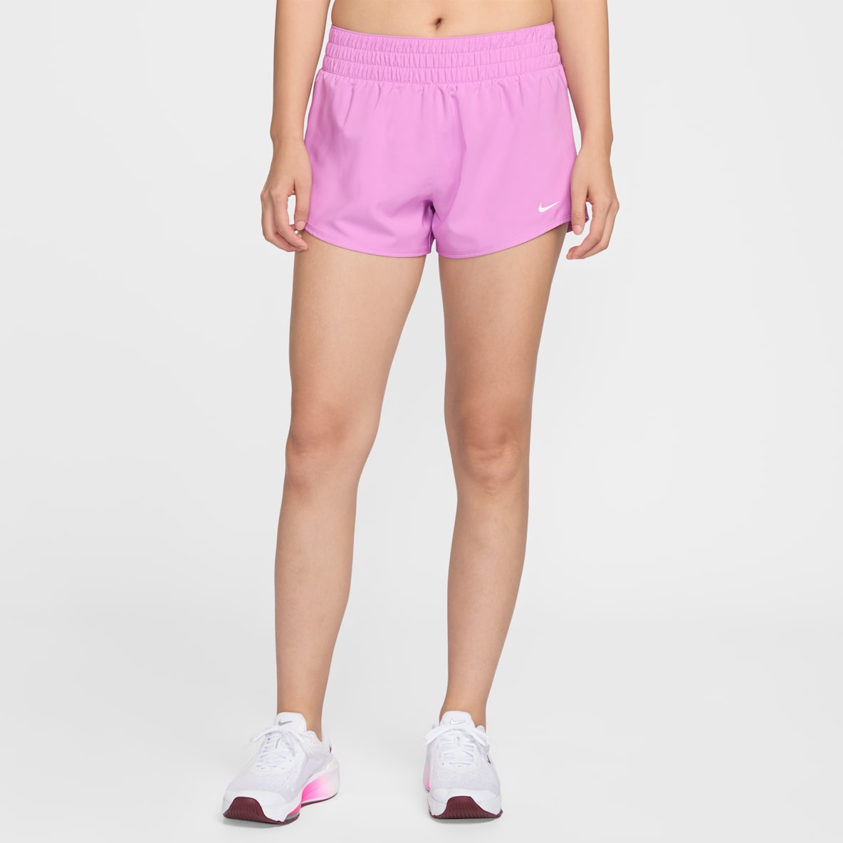 Nike Dri-FIT One Women's Mid-rise 8cm (approx.) Brief-Lined Shorts