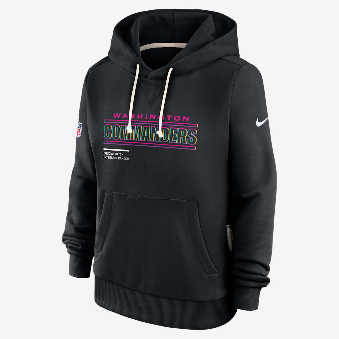 Washington Commanders Crucial Catch Washington Commanders Crucial Catch Women's Nike Dri-FIT NFL Pullover Hoodie