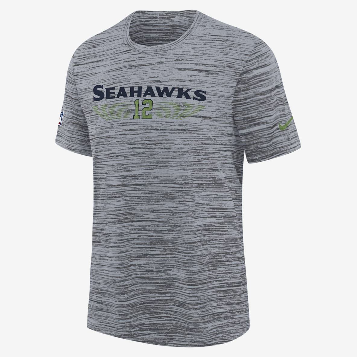 Seattle Seahawks Rivalry Sideline Velocity Big Kids' Nike Dri-FIT NFL T-Shirt