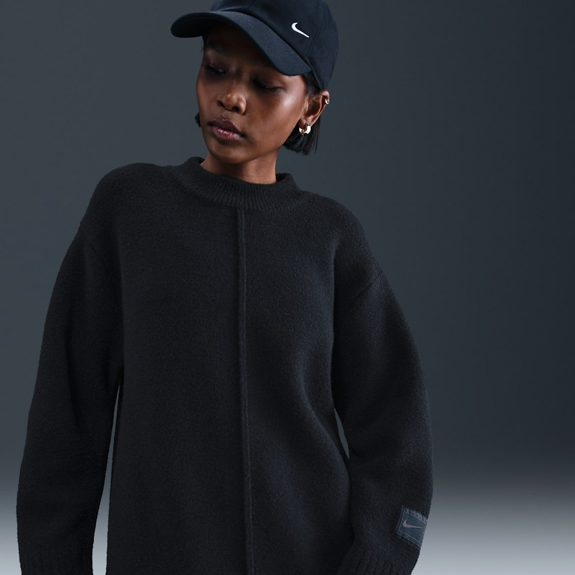 Nike Sportswear Suéter de cuello redondo para mujer