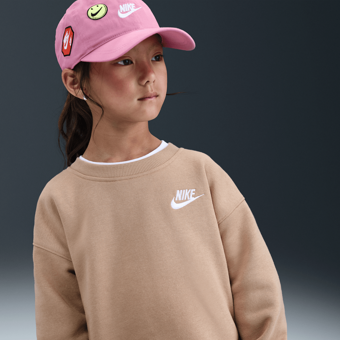 Nike Nike Little Kids' Oversized Crew Top
