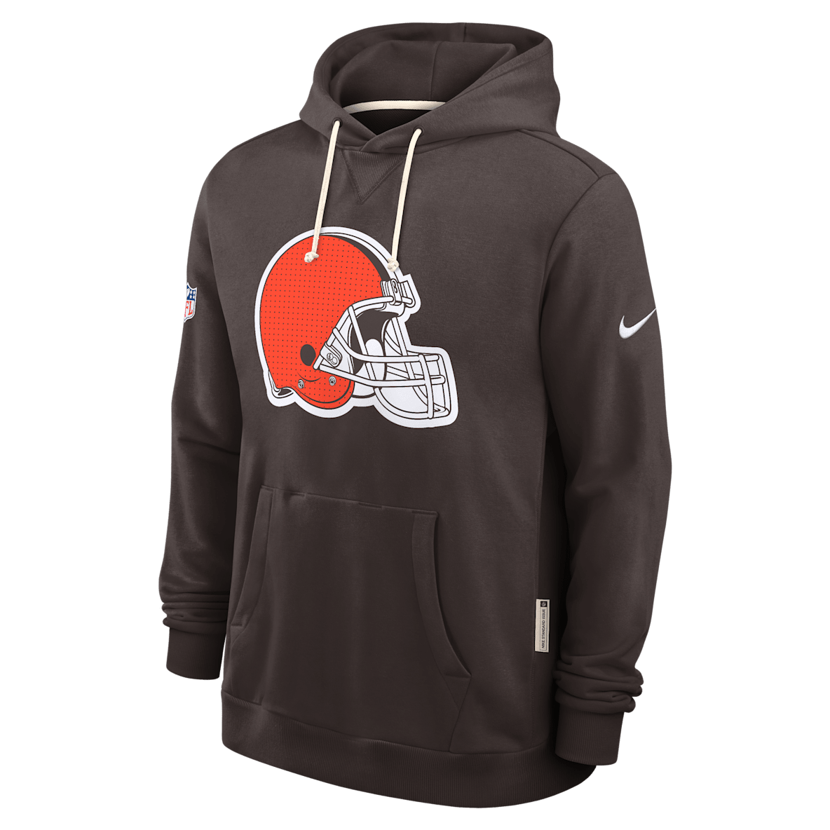 Cleveland Browns Initial Home Sideline Cleveland Browns Initial Home Sideline Men's Nike Dri-FIT NFL Pullover Hoodie