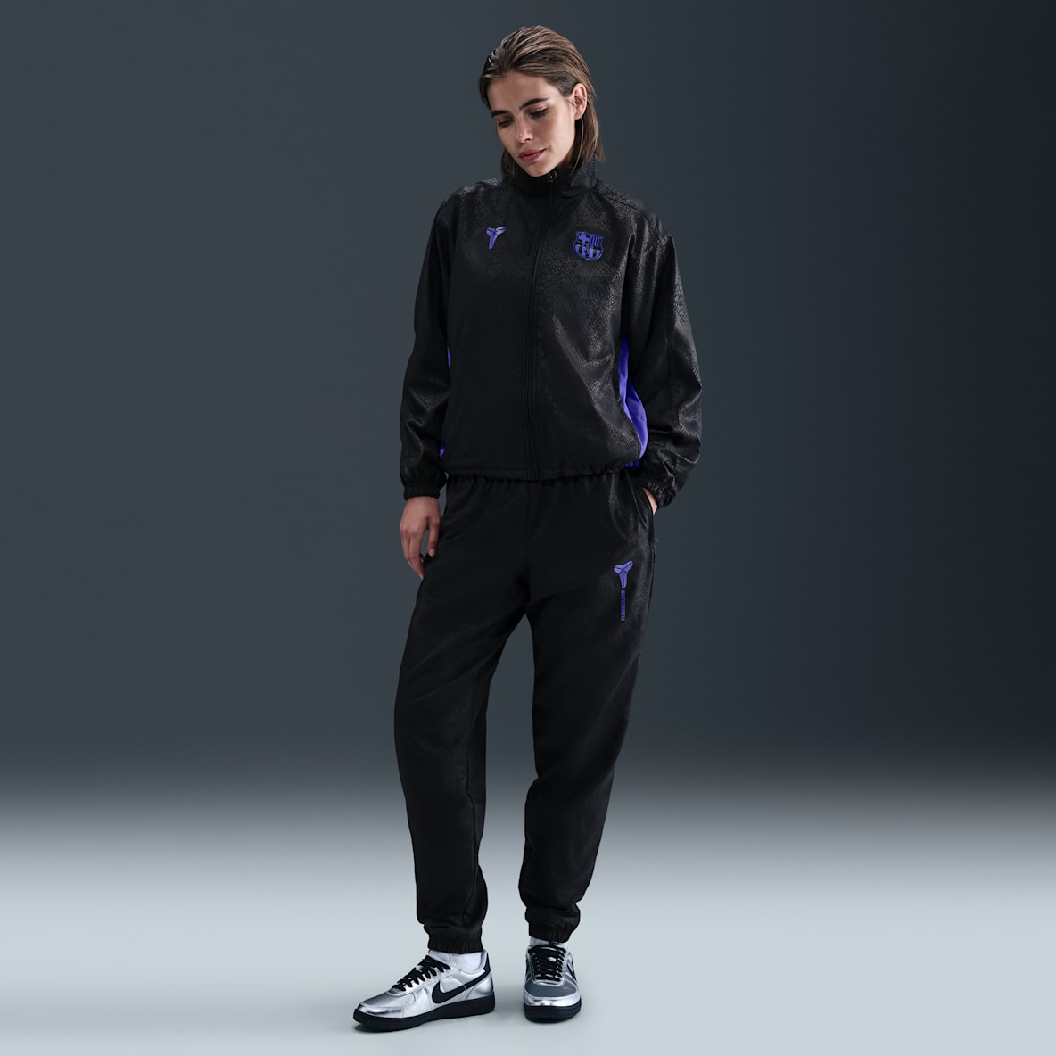 F.C. Barcelona Away F.C. Barcelona Away Women's Kobe Football Graphic Tracksuit Bottoms