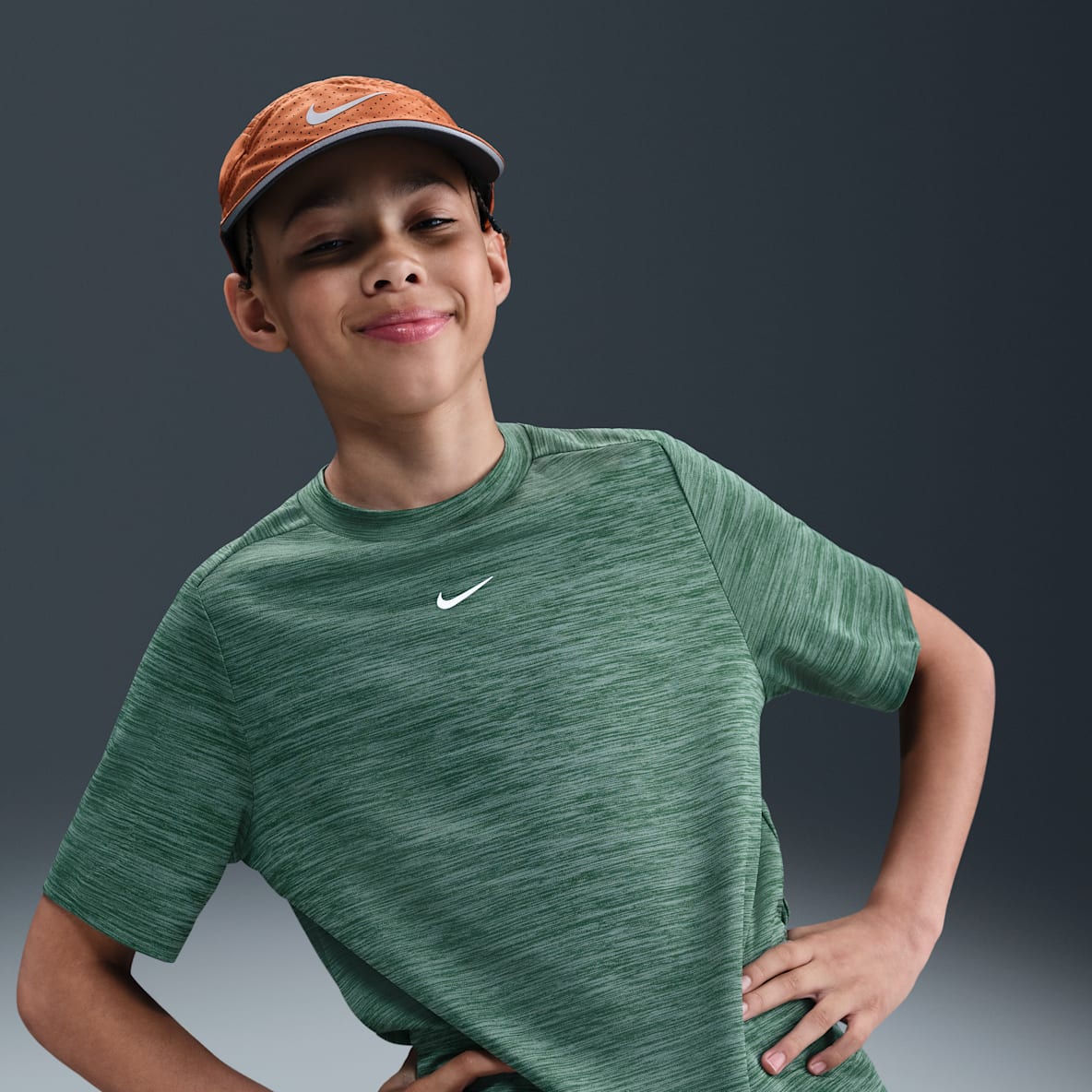 Nike Multi Nike Multi Big Kids' Dri-FIT Short-Sleeve Top