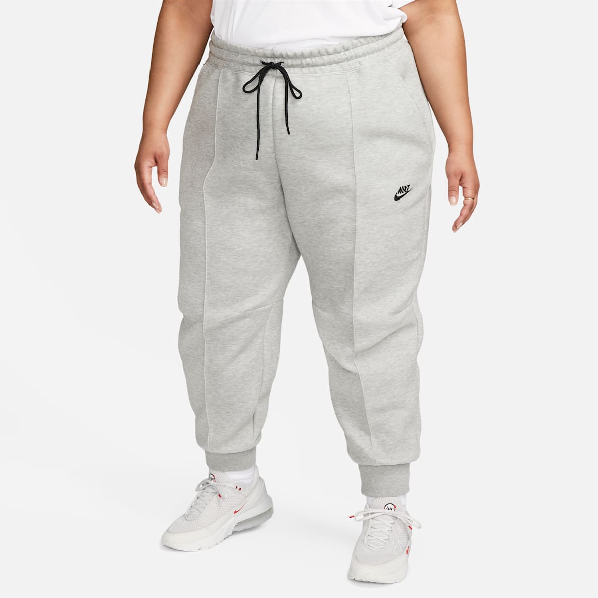 Nike Sportswear Tech Fleece Nike Sportswear Tech Fleece Women's Mid-Rise Joggers (Plus Size)