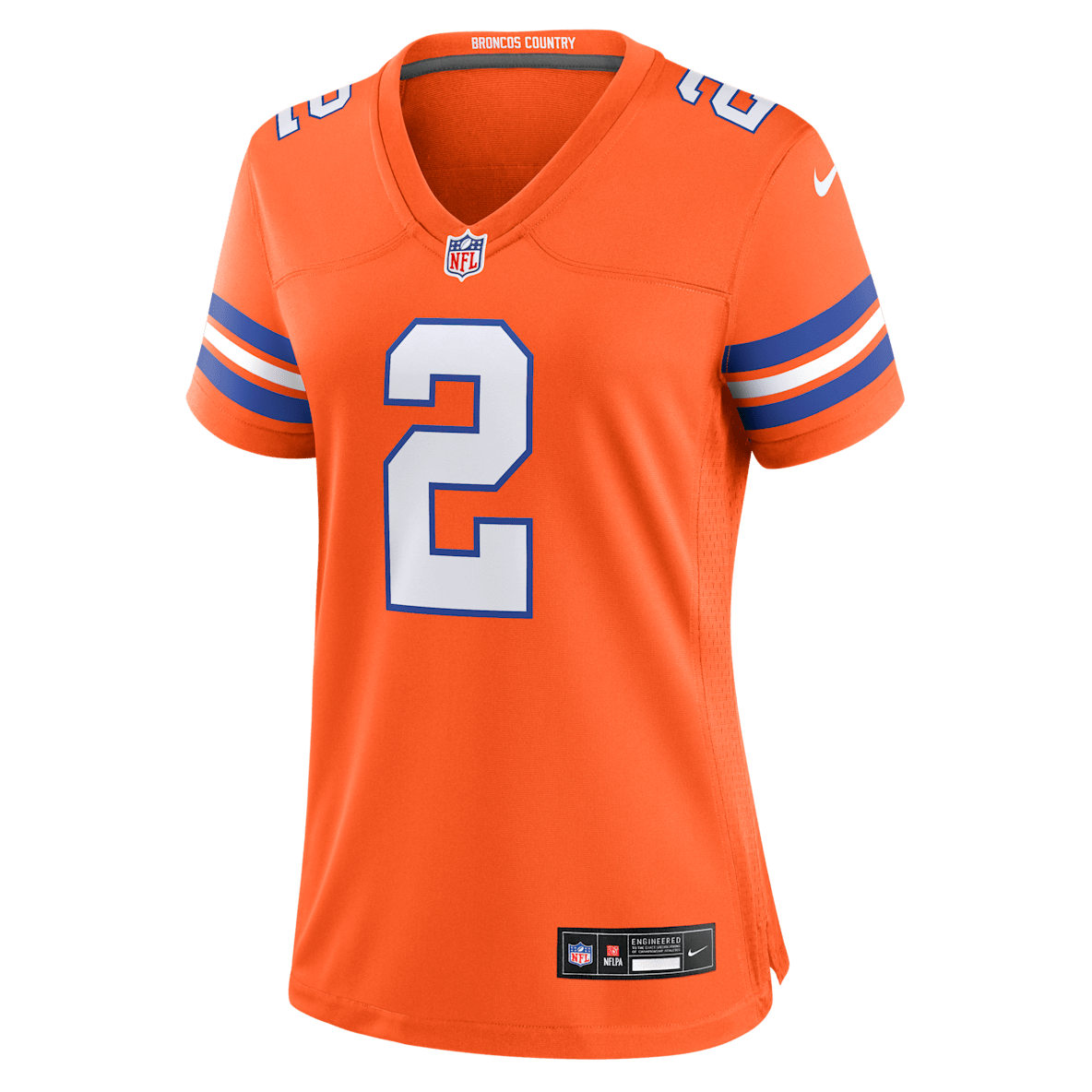 Patrick Surtain II Denver Broncos Patrick Surtain II Denver Broncos Jersey de fútbol americano Nike de la NFL Game para mujer