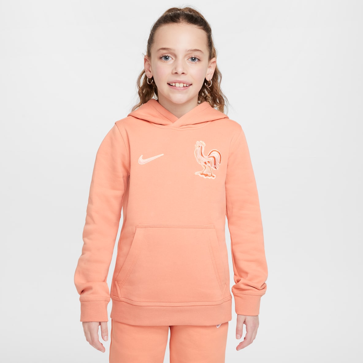 FFF Club FFF Club Older Kids' Nike Football Pullover Hoodie