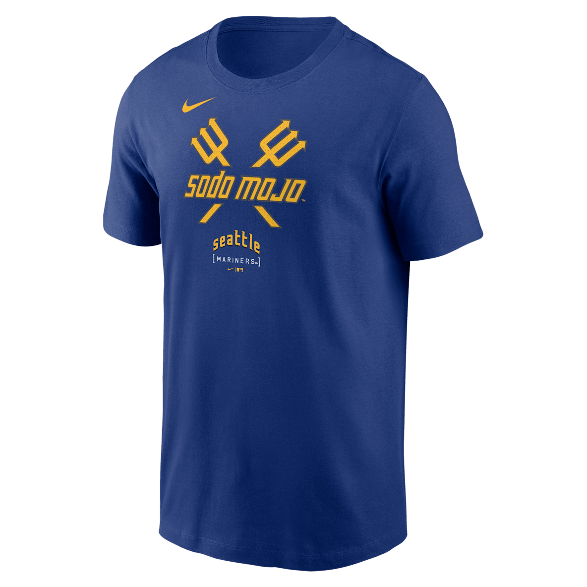 Seattle Mariners City Connect Logo Seattle Mariners City Connect Logo Men's Nike MLB T-Shirt