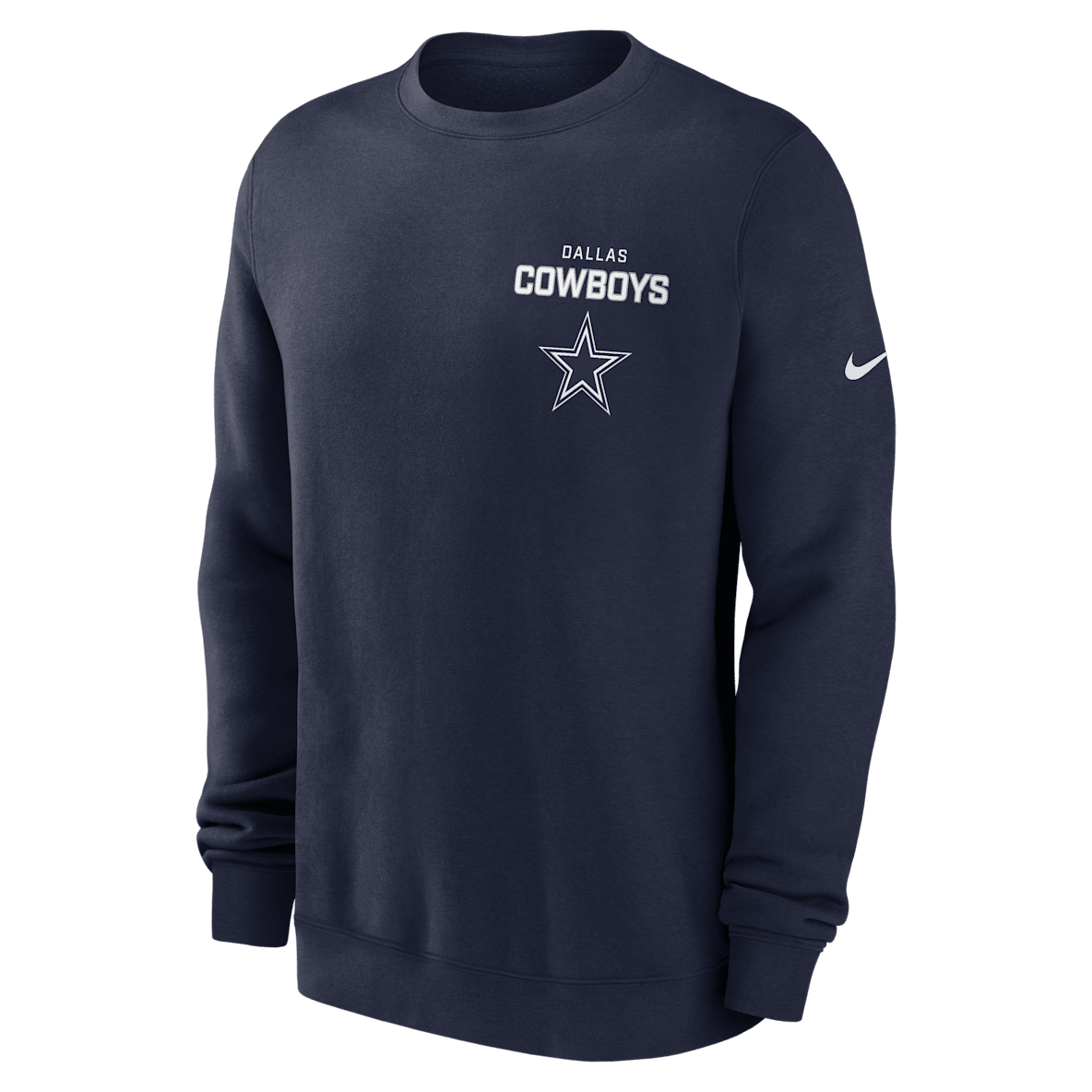 Dallas Cowboys Draw Block Club Dallas Cowboys Draw Block Club Men's Nike NFL Pullover Crew