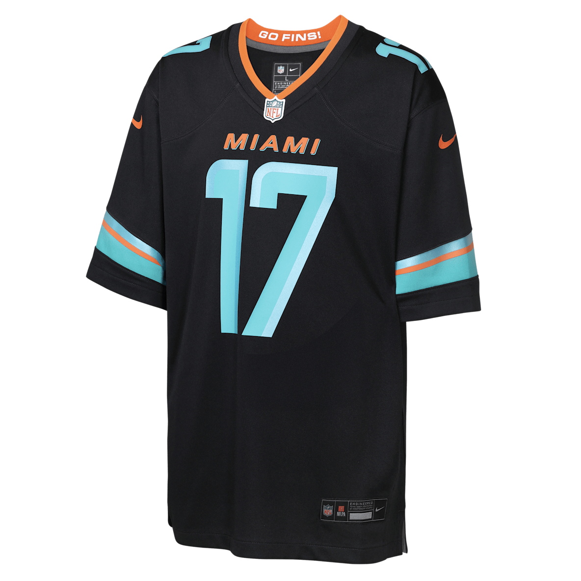 Jaylen Waddle Miami Dolphins Rivalries Collection Jaylen Waddle Miami Dolphins Rivalries Collection Big Kids' Nike NFL Game Jersey