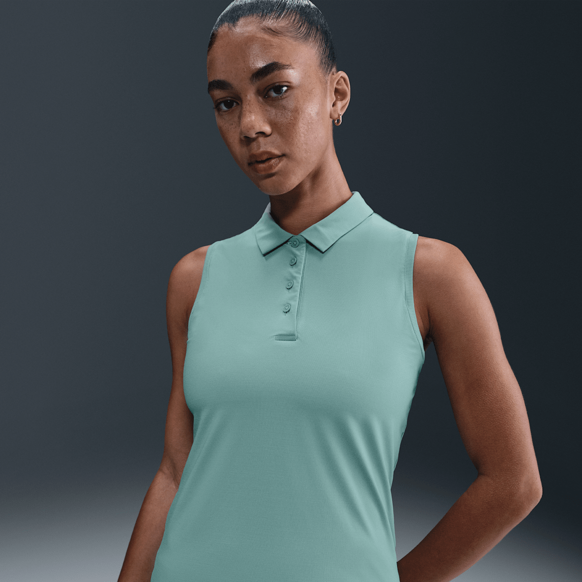 Nike Victory Nike Victory Polo sin mangas Dri-FIT para mujer