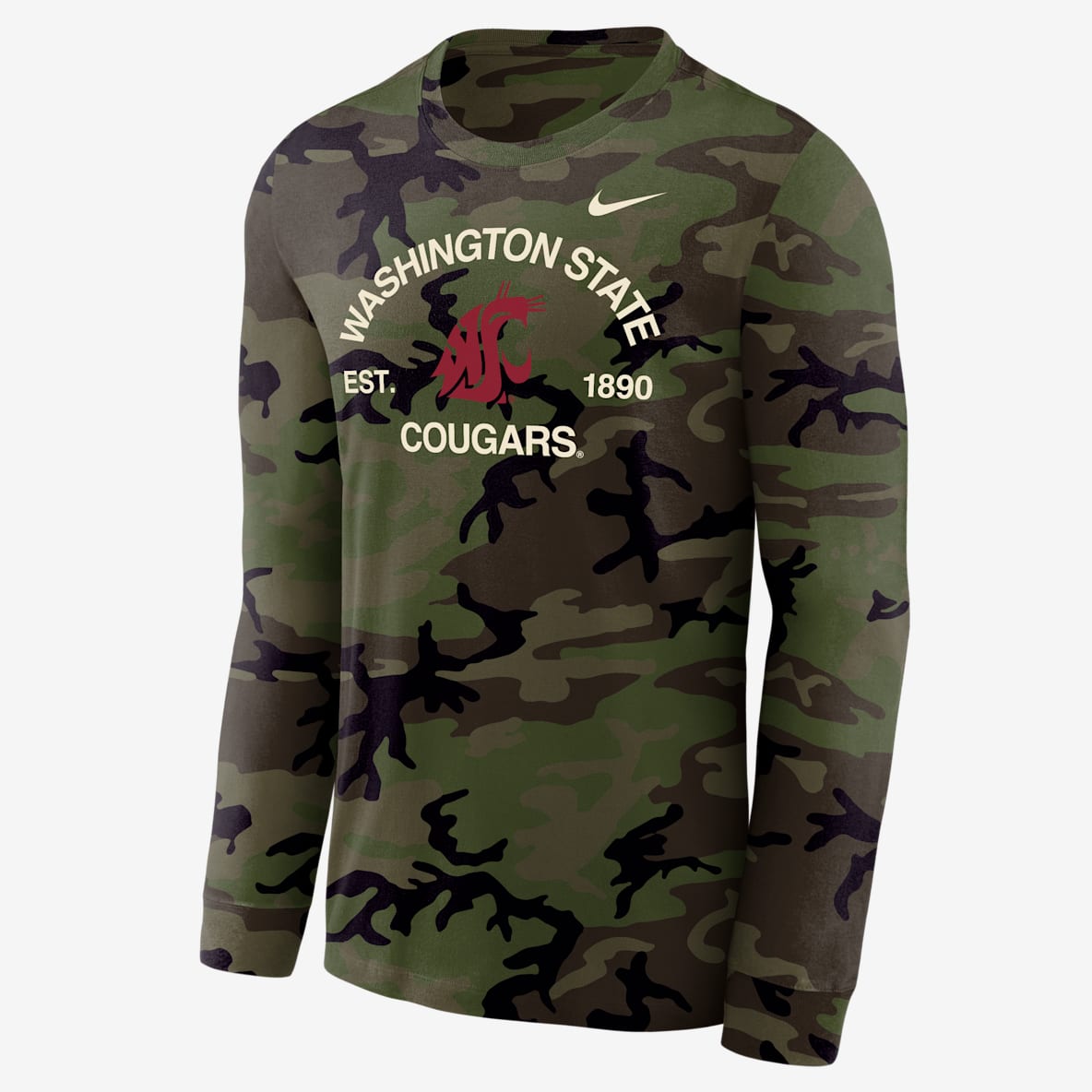 Washington State Cougars Legend Washington State Cougars Legend Men's Nike Dri-FIT Long-Sleeve T-Shirt