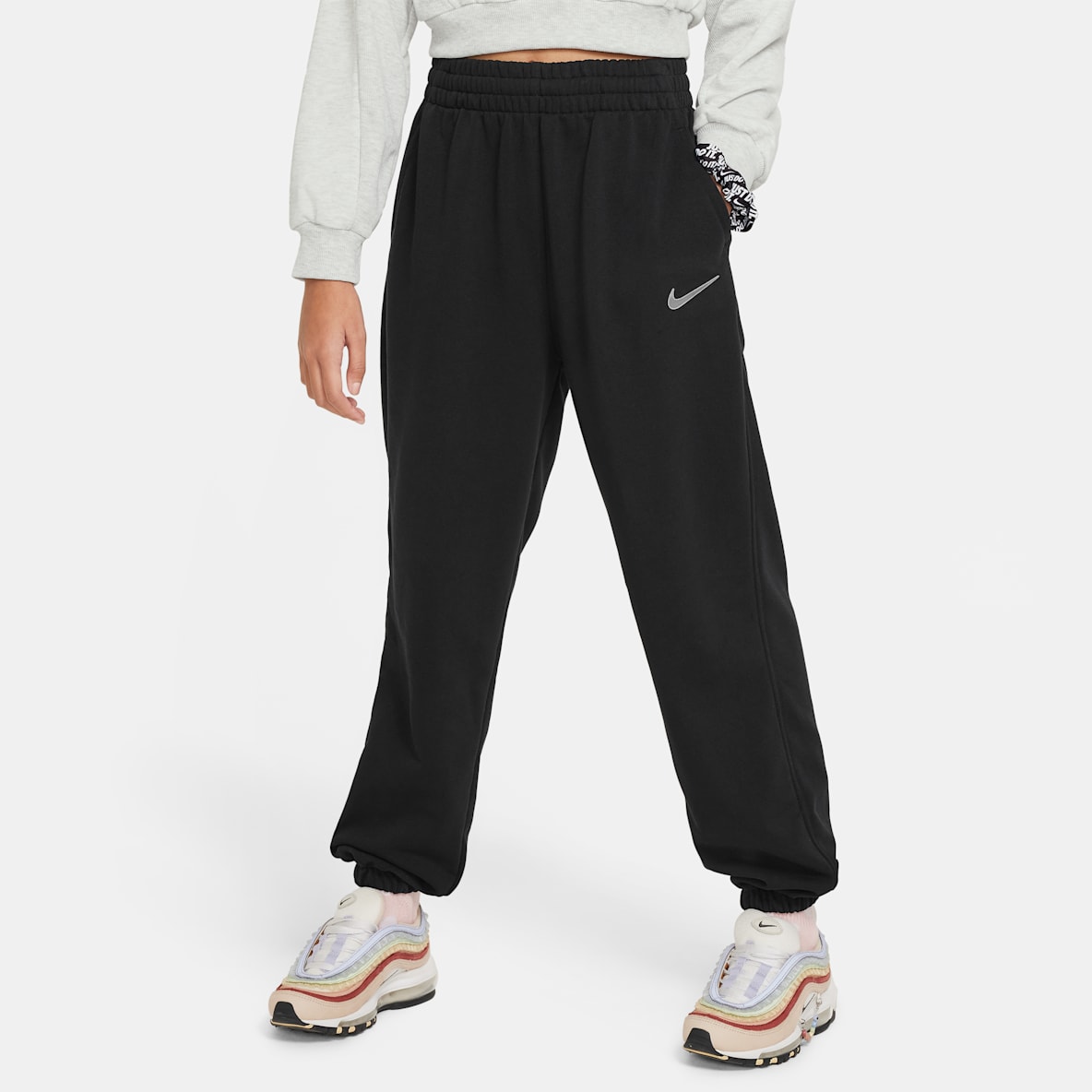 ナイキ スポーツウェア ナイキ スポーツウェア ジュニア (ガールズ) Dri-FIT ルーズ フリース ジョガーパンツ