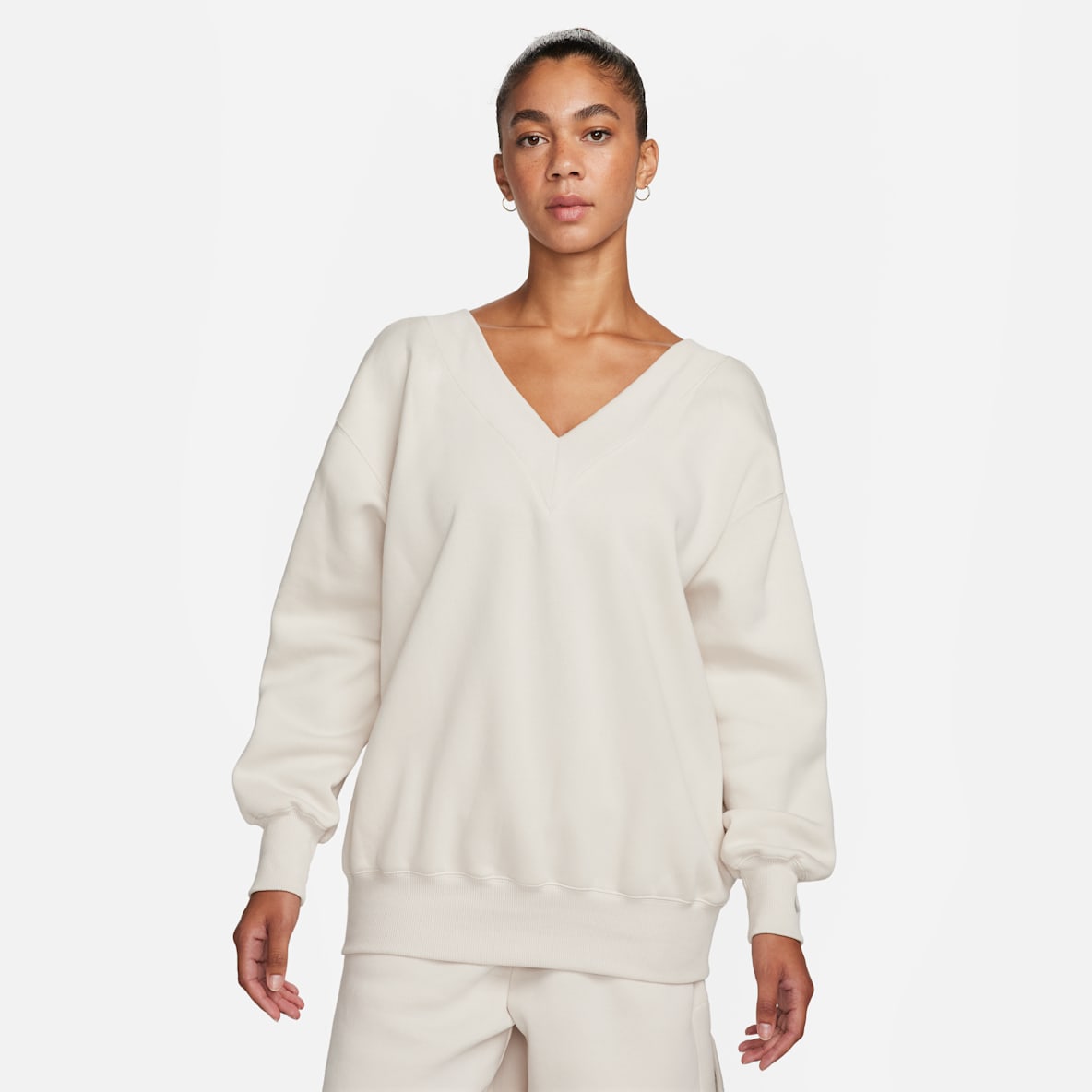 Nike Sportswear Phoenix Fleece Nike Sportswear Phoenix Fleece Women's Oversized V-Neck Sweatshirt