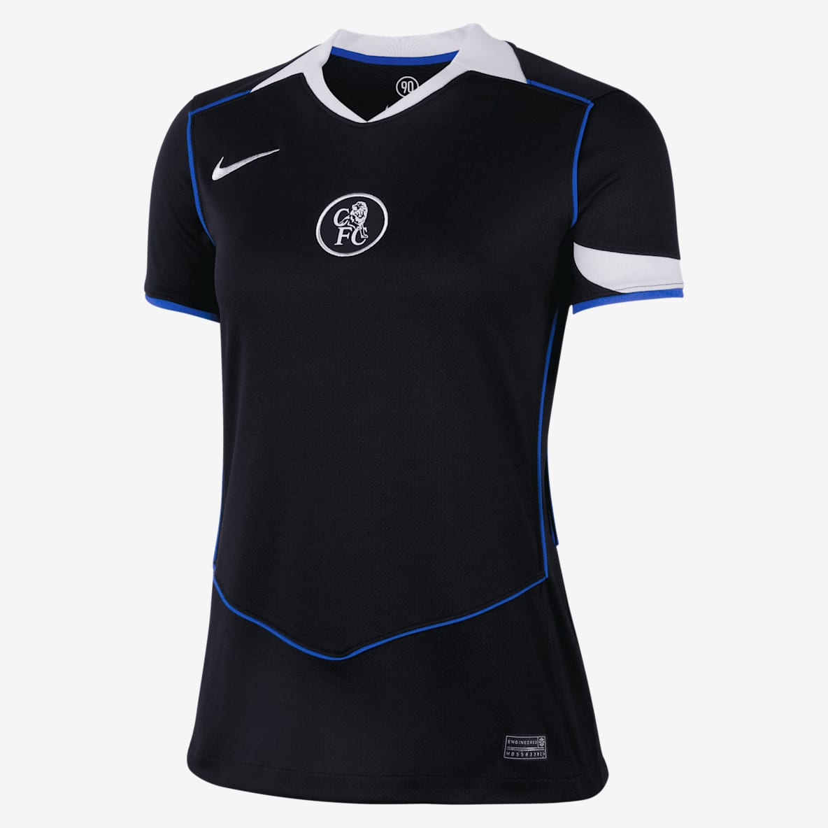 Chelsea alternativo 2025/26 Stadium João Pedro Chelsea alternativo 2025/26 Stadium João Pedro Jersey de fútbol Nike Dri-FIT para mujer