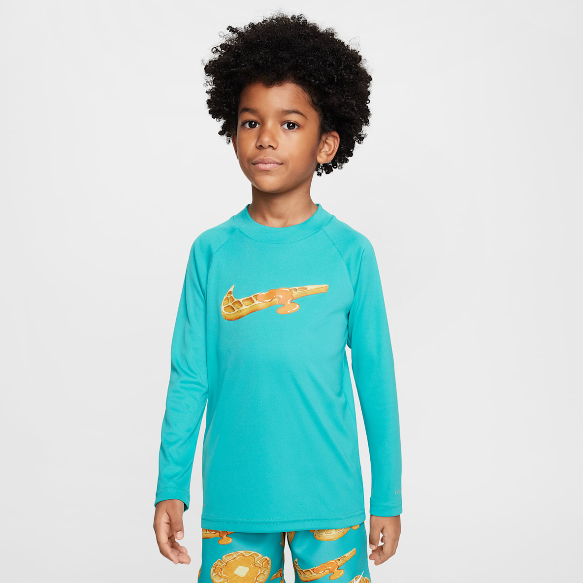 Nike Swim Hydroguard Nike Swim Hydroguard Little Kids' Long-Sleeve Top